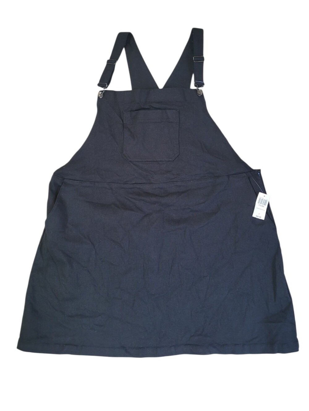HOT TOPIC Blackheart Black Overall Jumper Dress Size 5